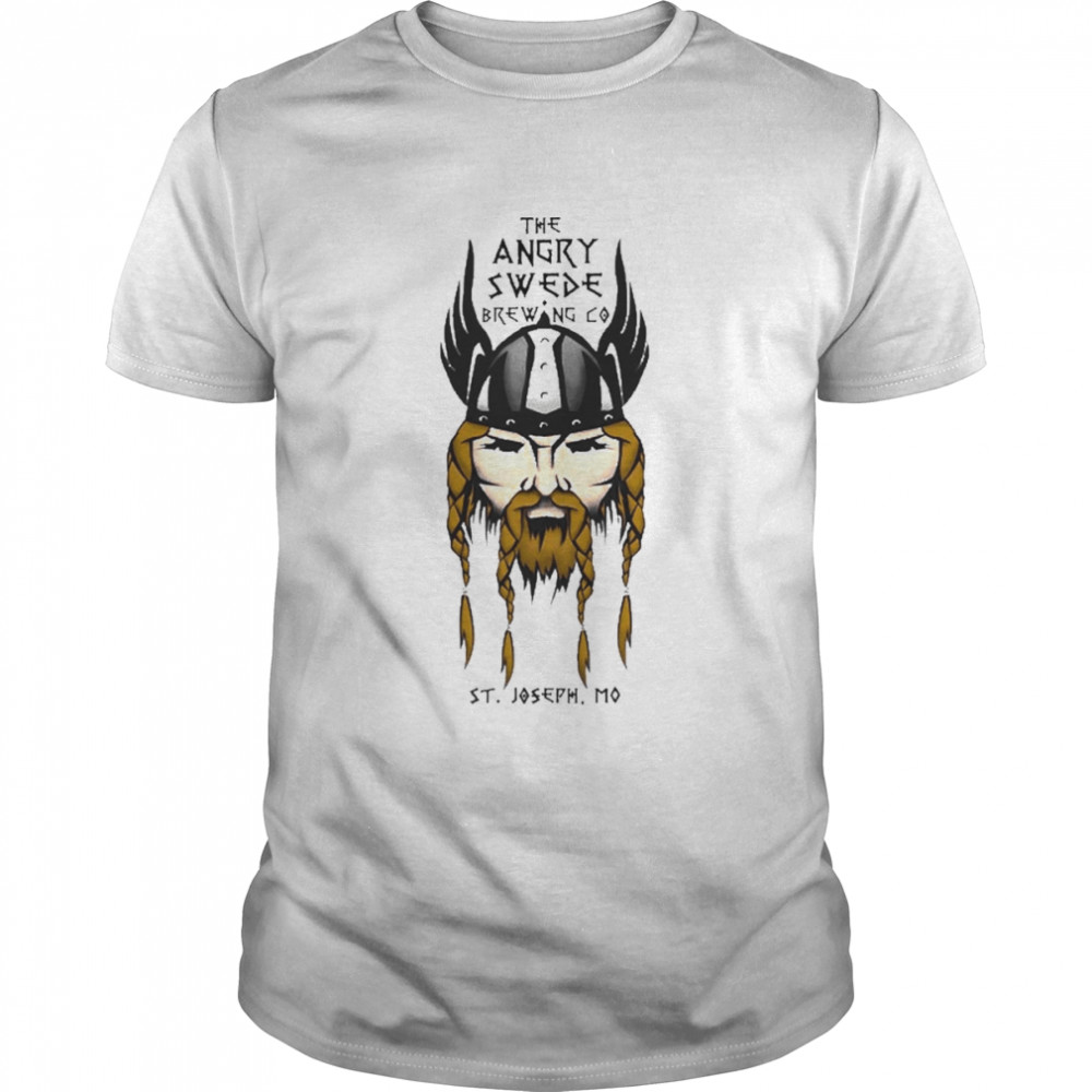 The Angry Swede Brewing Company Viking Logo Classic Men's T-shirt