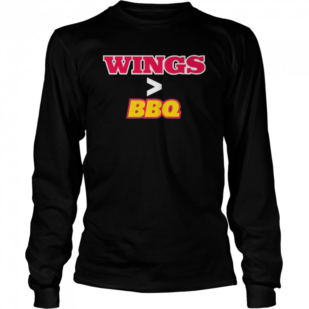 Buffalo Bills Wings BBQ shirt Long Sleeved T-shirt