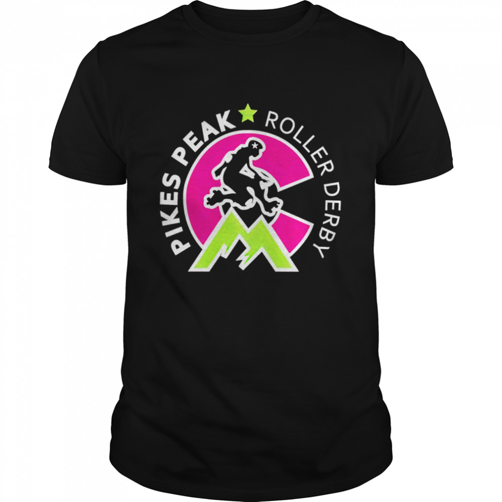 Pikes peak roller derby shirt Classic Men's T-shirt