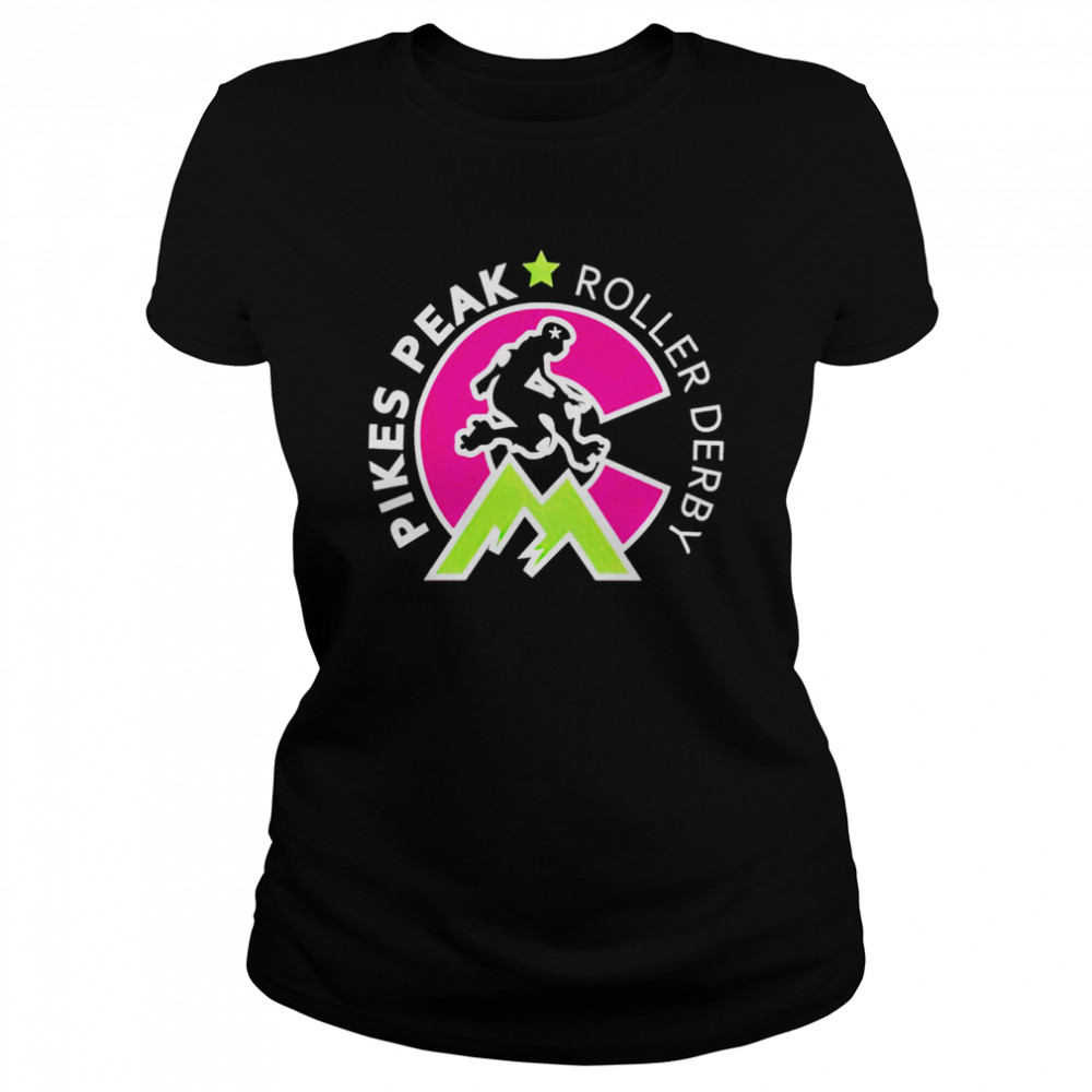 Pikes peak roller derby shirt Classic Women's T-shirt