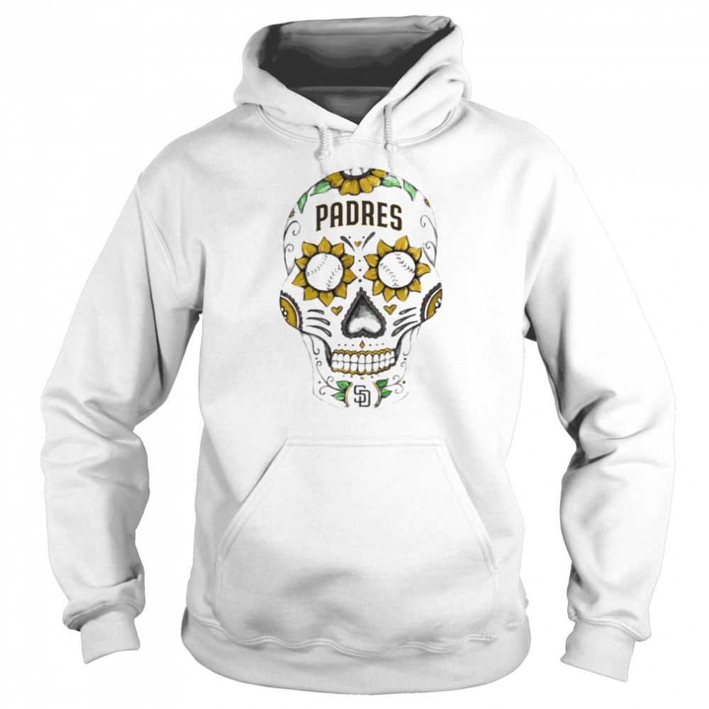 New Era San Diego Padres Headwear Hookup Sugar Skull T-Shirt 2022 Black