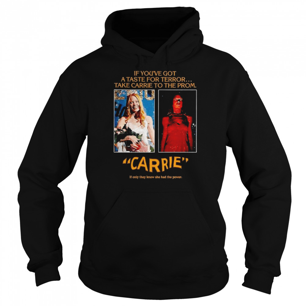 Carrie Horror Poster shirt