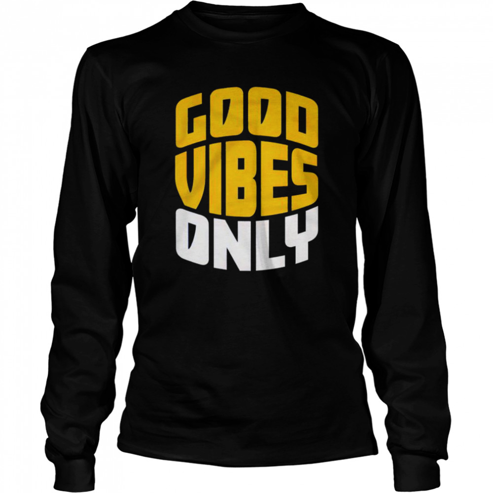 Good Vibes Only Navy T-Shirt – Simply Seattle