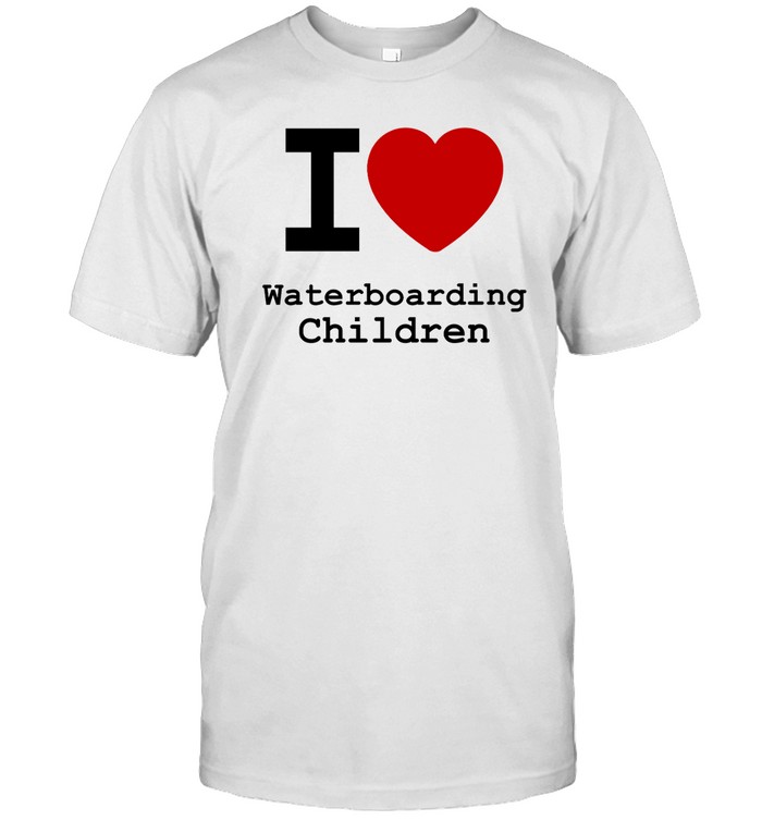 hinanden defile meteor I Love Waterboarding Children T Shirt - T Shirt Classic