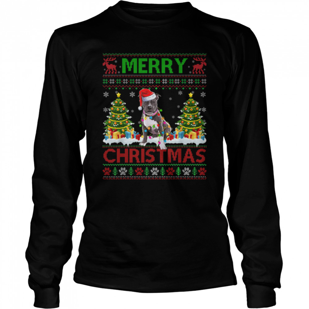 Pitbull ugly christmas outlet sweater