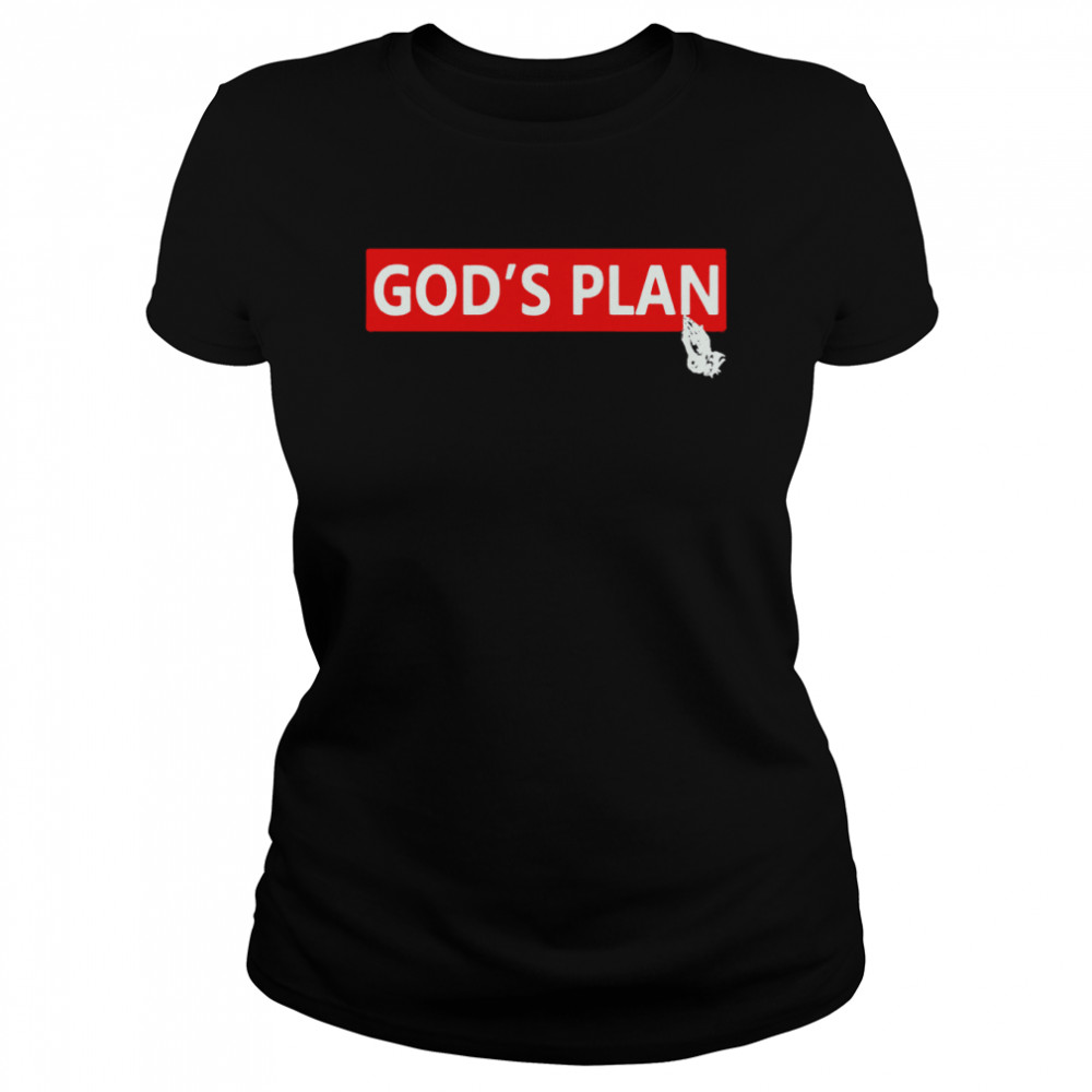 Drake god’s plan t-shirt Classic Women's T-shirt