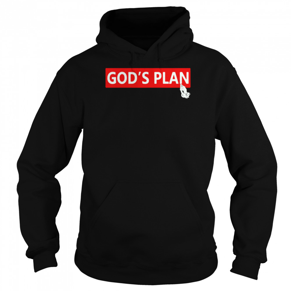 Drake god’s plan t-shirt Unisex Hoodie