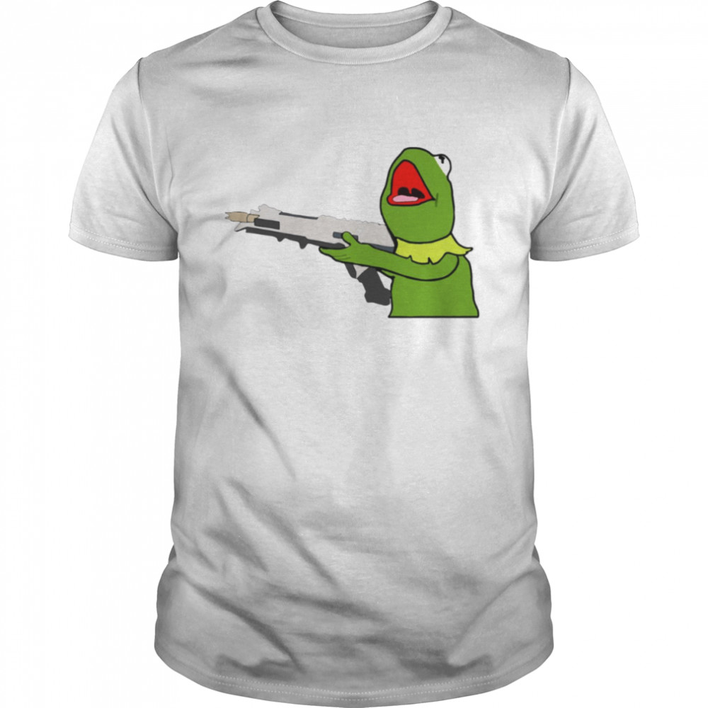 Kermit With An R-301 Muppet Show X Apex Legends shirt Classic Men's T-shirt