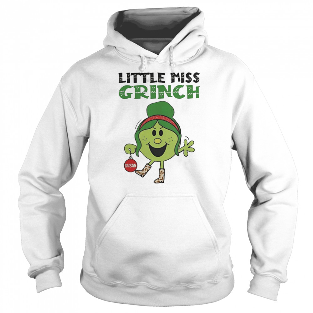 Little Miss Grinch Merry Christmas shirt Unisex Hoodie