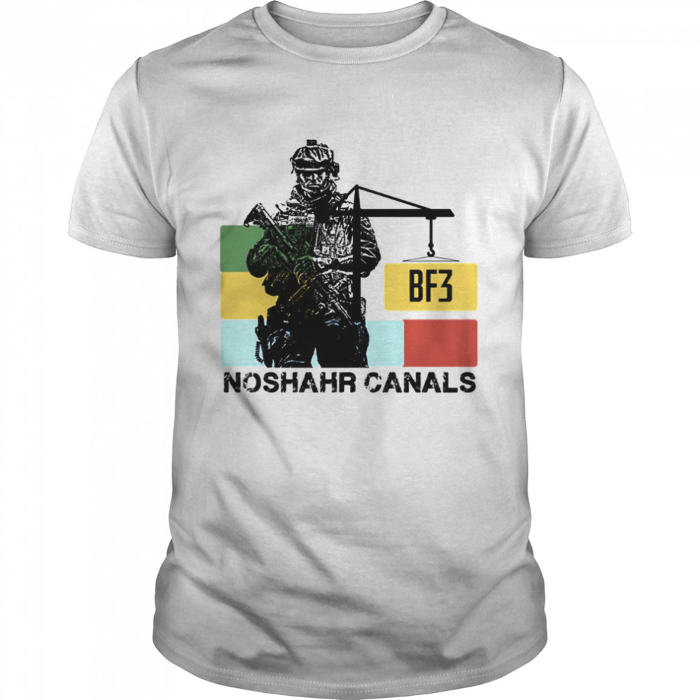 Noshahr Canals Bf3 Battlefield 3 shirt Classic Men's T-shirt