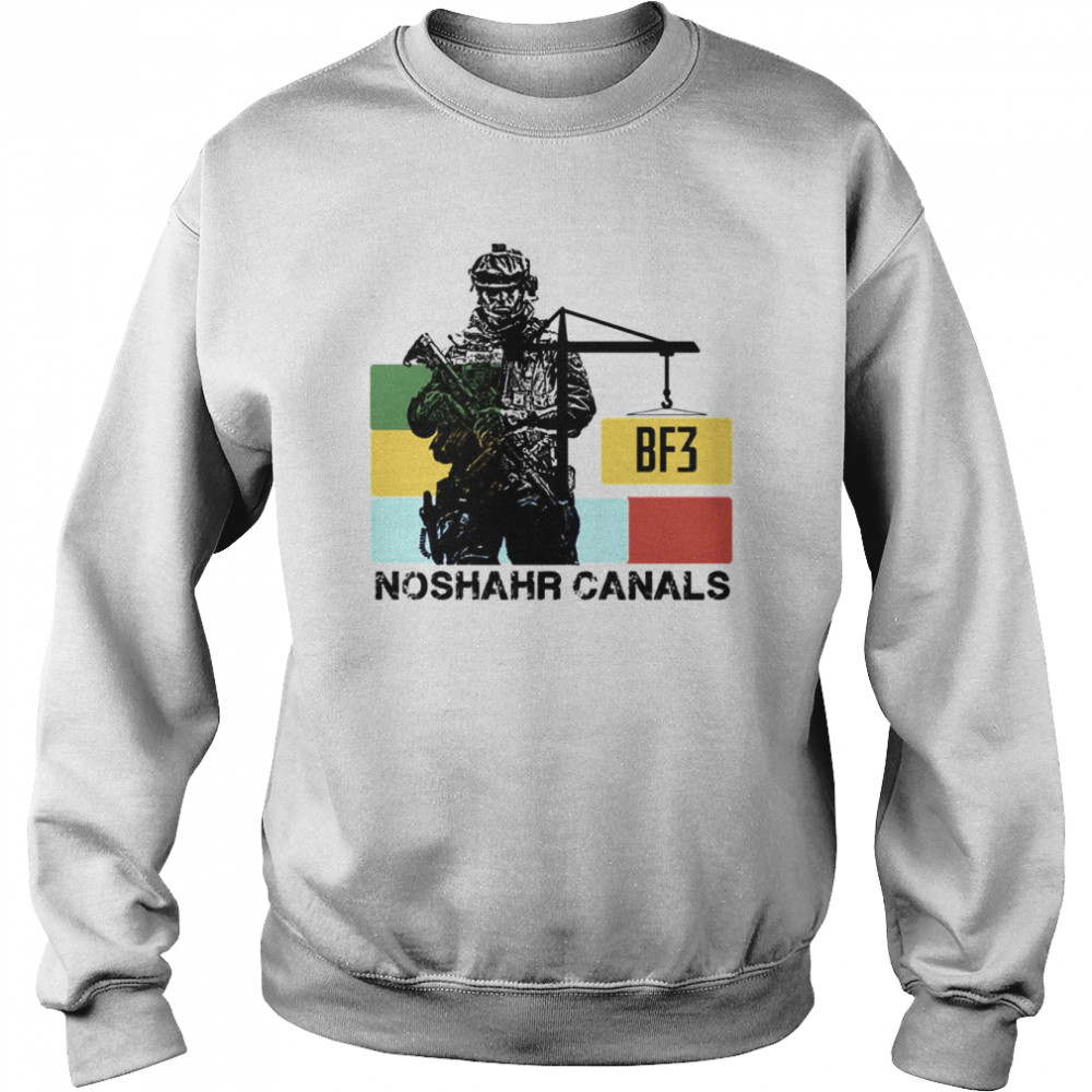 Noshahr Canals Bf3 Battlefield 3 shirt Unisex Sweatshirt