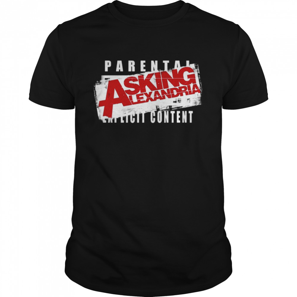 Parental Explicit Content Asking Alexandria shirt Classic Men's T-shirt