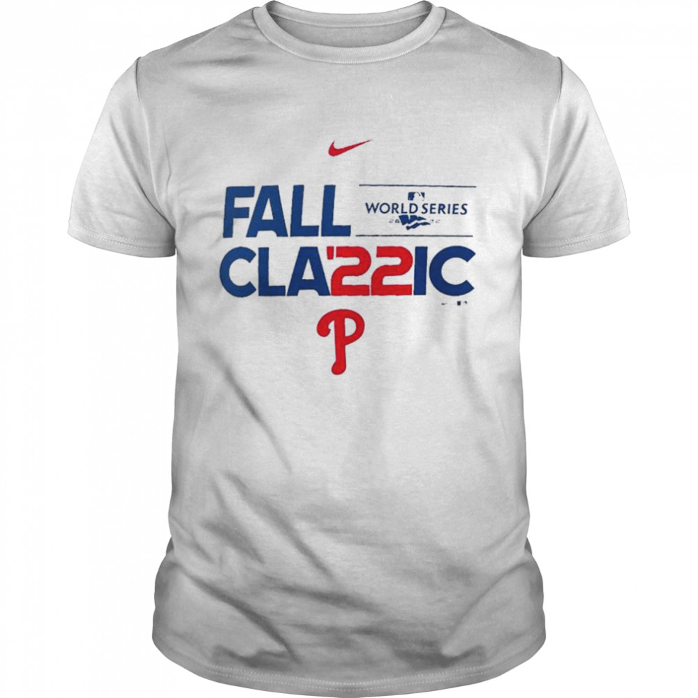 Philadelphia Phillies Nike 2022 Fall Classic World Series Classic Men's T-shirt