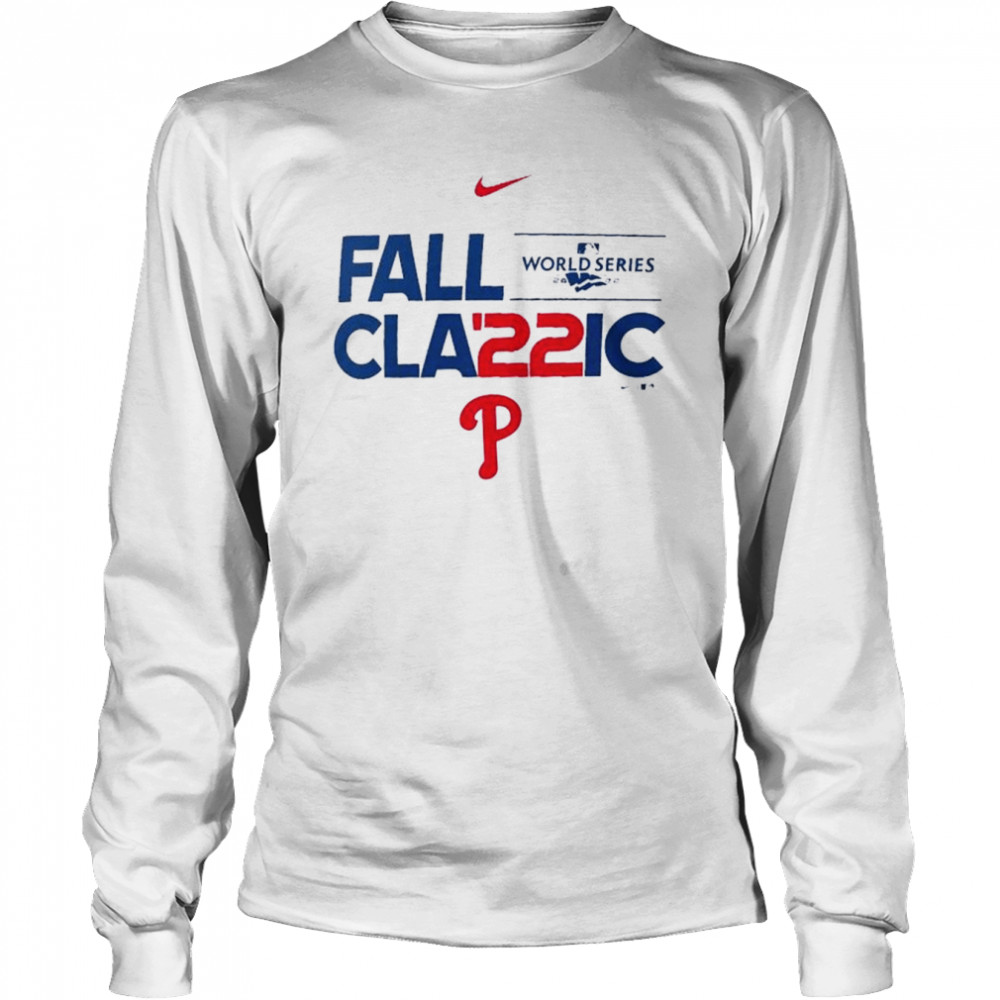 Philadelphia Phillies Nike 2022 Fall Classic World Series Long Sleeved T-shirt