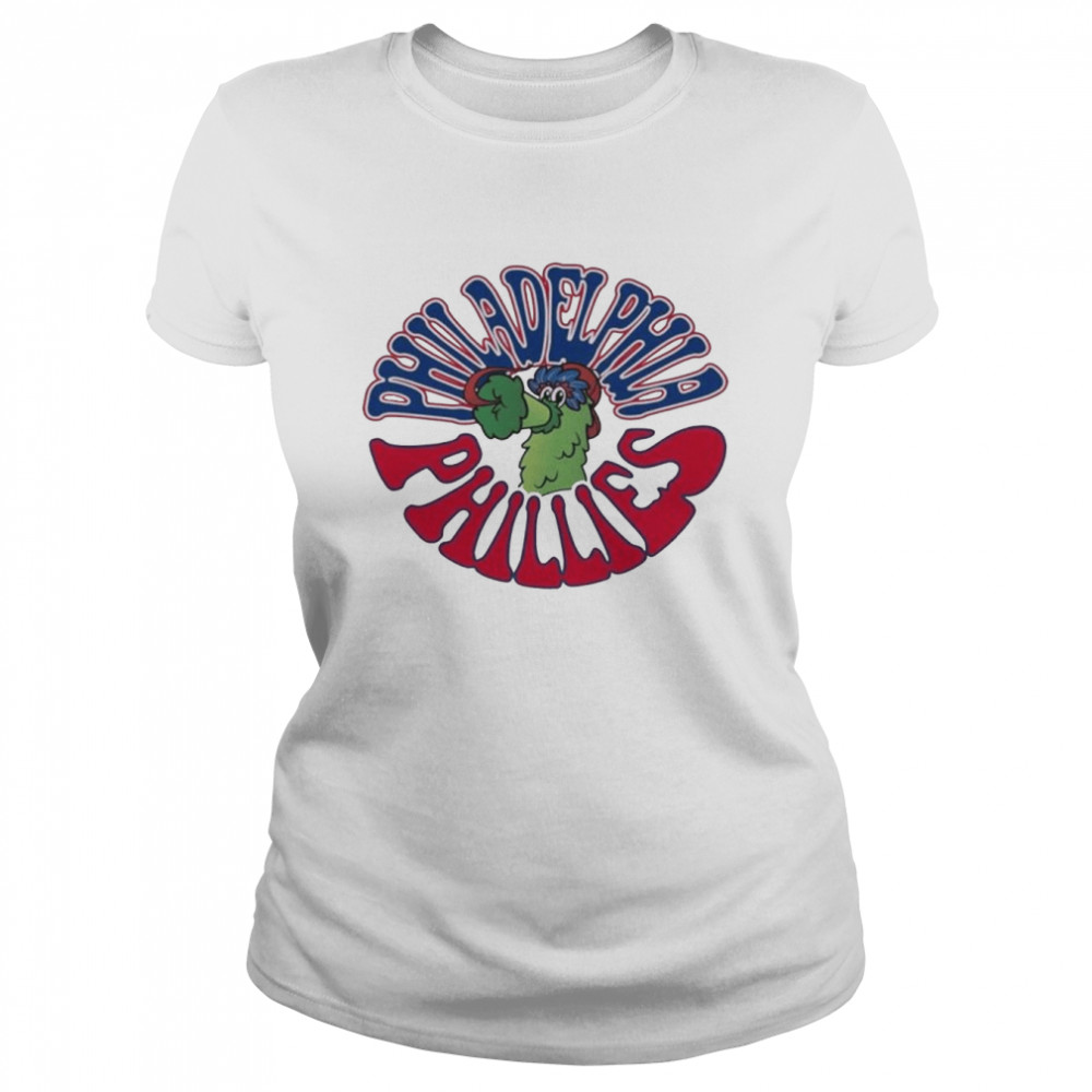 Philadelphia Phillies Phanatic Cartoon 2022 Classic Women's T-shirt