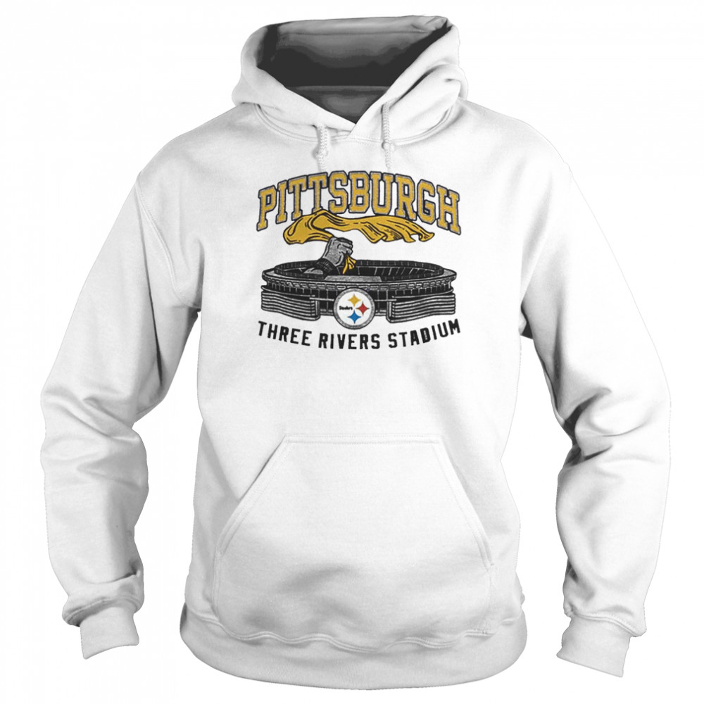 Pittsburgh Steelers Three Rivers Stadium shirt Unisex Hoodie