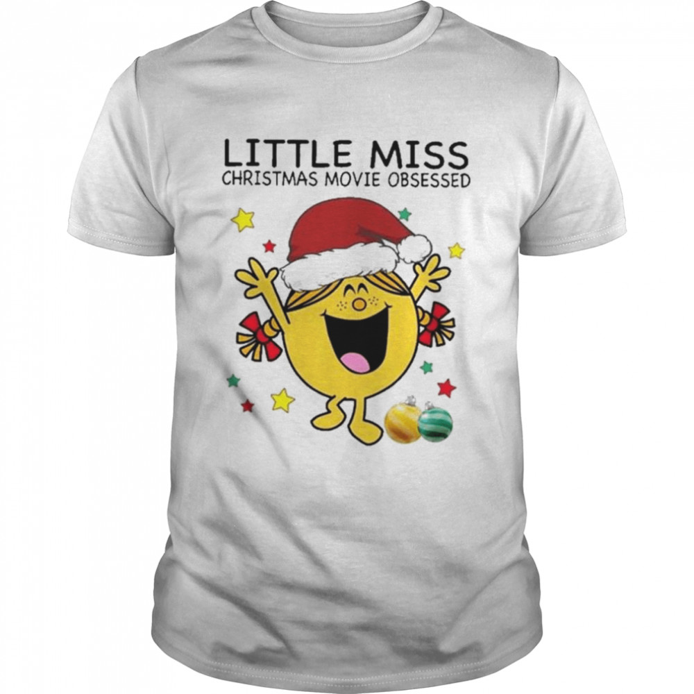 Santa Little Miss Christmas Movie Obsessed shirt Classic Men's T-shirt