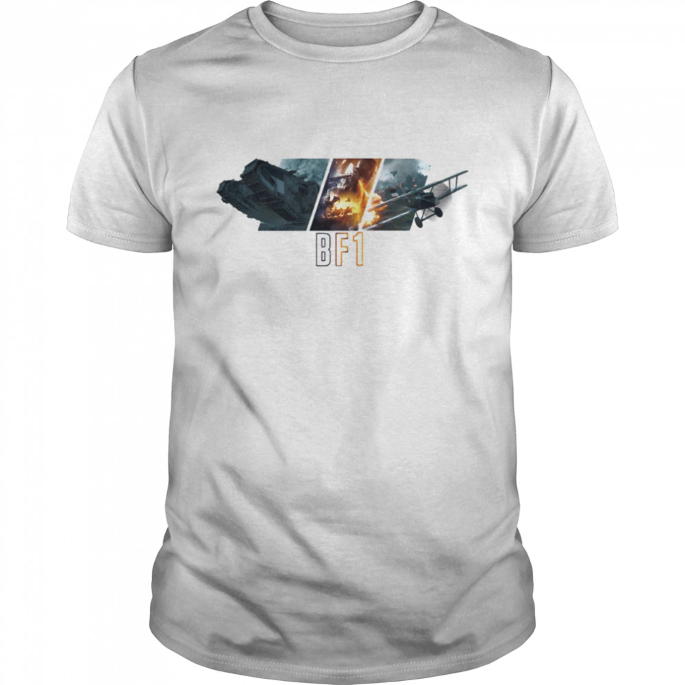 Series Bf1 Battlefield 1 Game shirt Classic Men's T-shirt