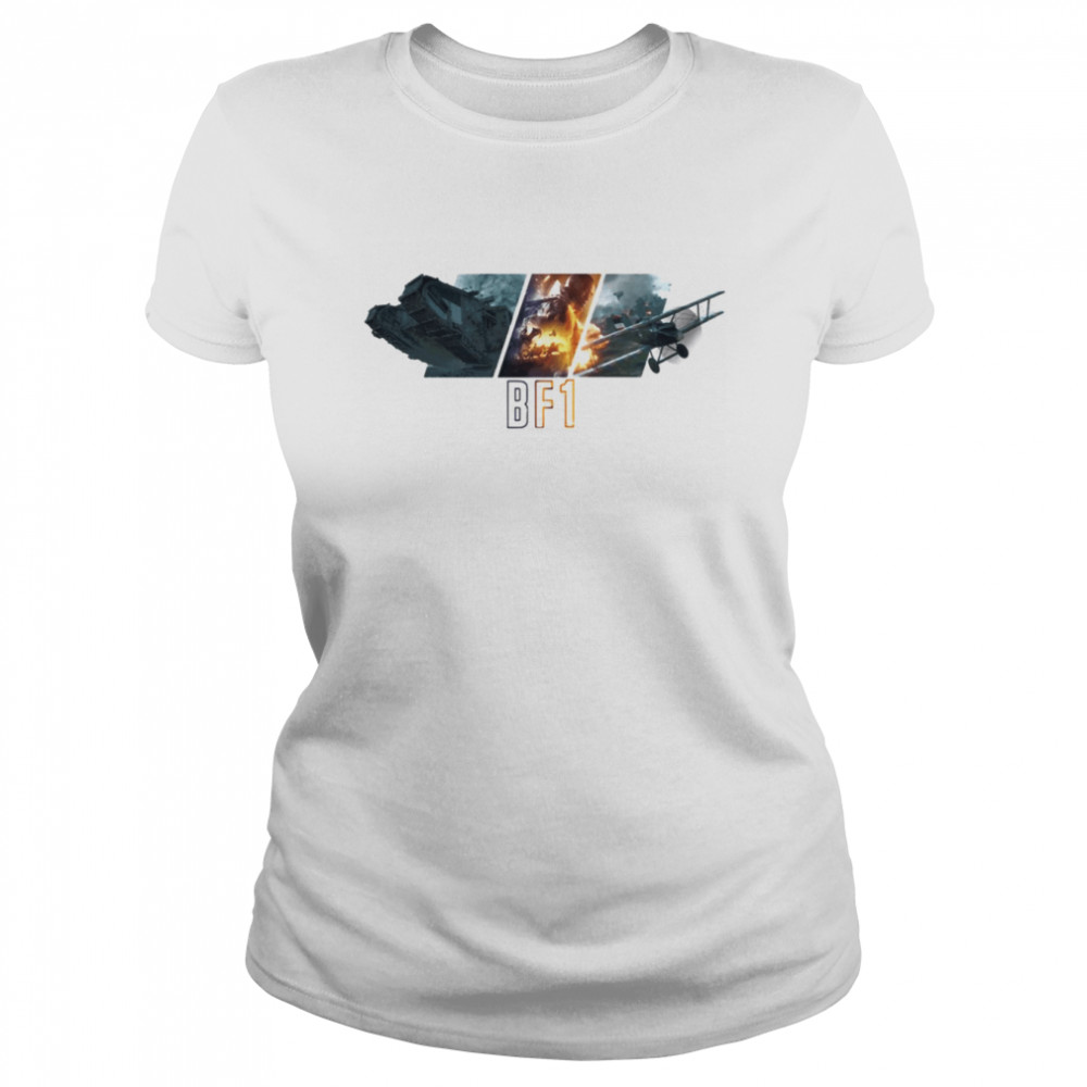 Series Bf1 Battlefield 1 Game shirt Classic Women's T-shirt