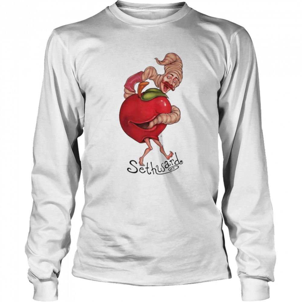 Sethward the Worm and Big Apple Buddies T- Long Sleeved T-shirt