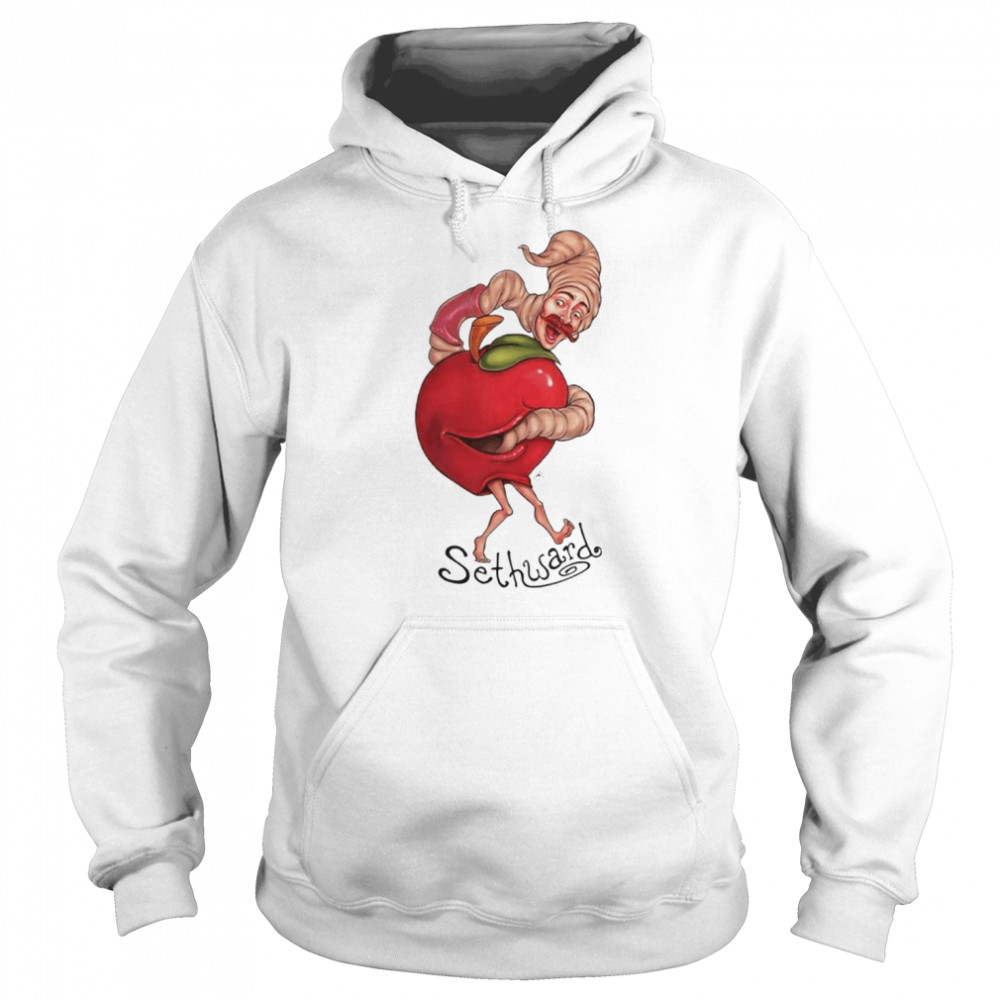 Sethward the Worm and Big Apple Buddies T- Unisex Hoodie