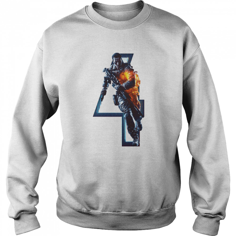 Shooter Game Battlefield 4 shirt Unisex Sweatshirt