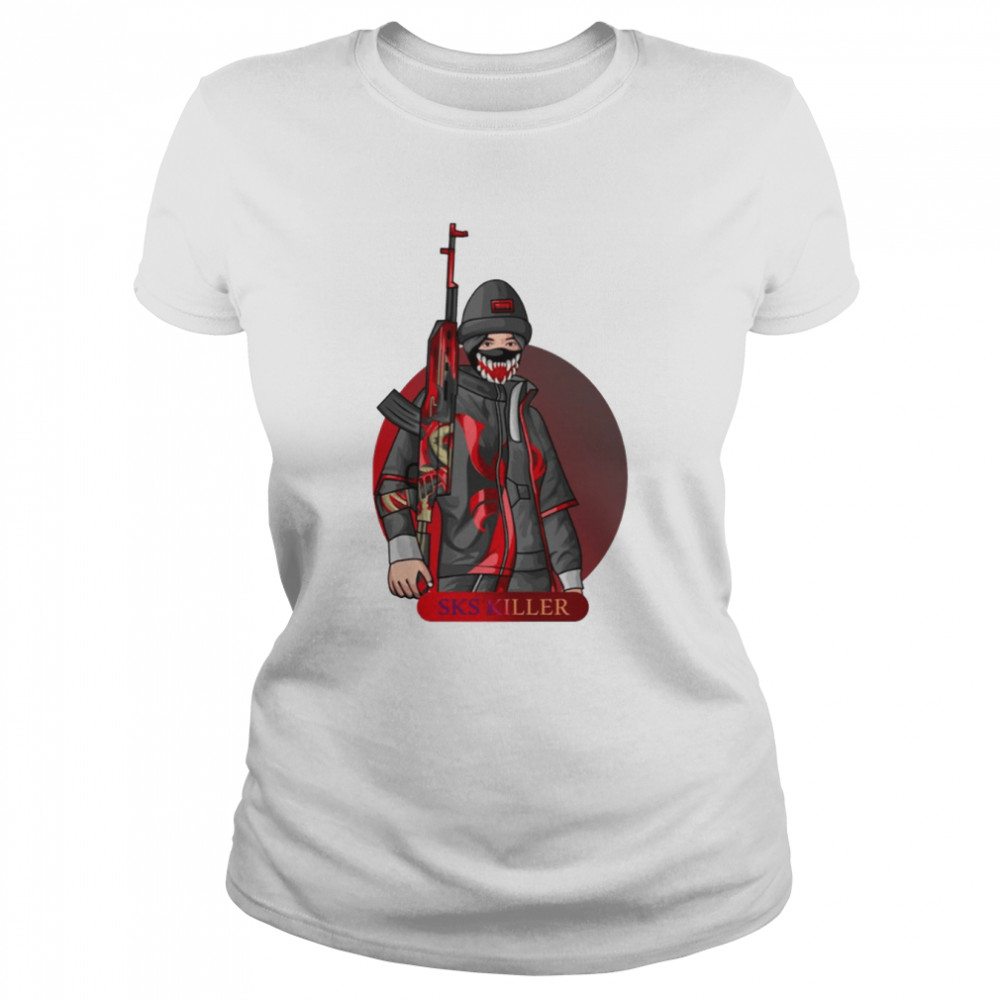 Sks Killer Pubg Mobile shirt Classic Women's T-shirt