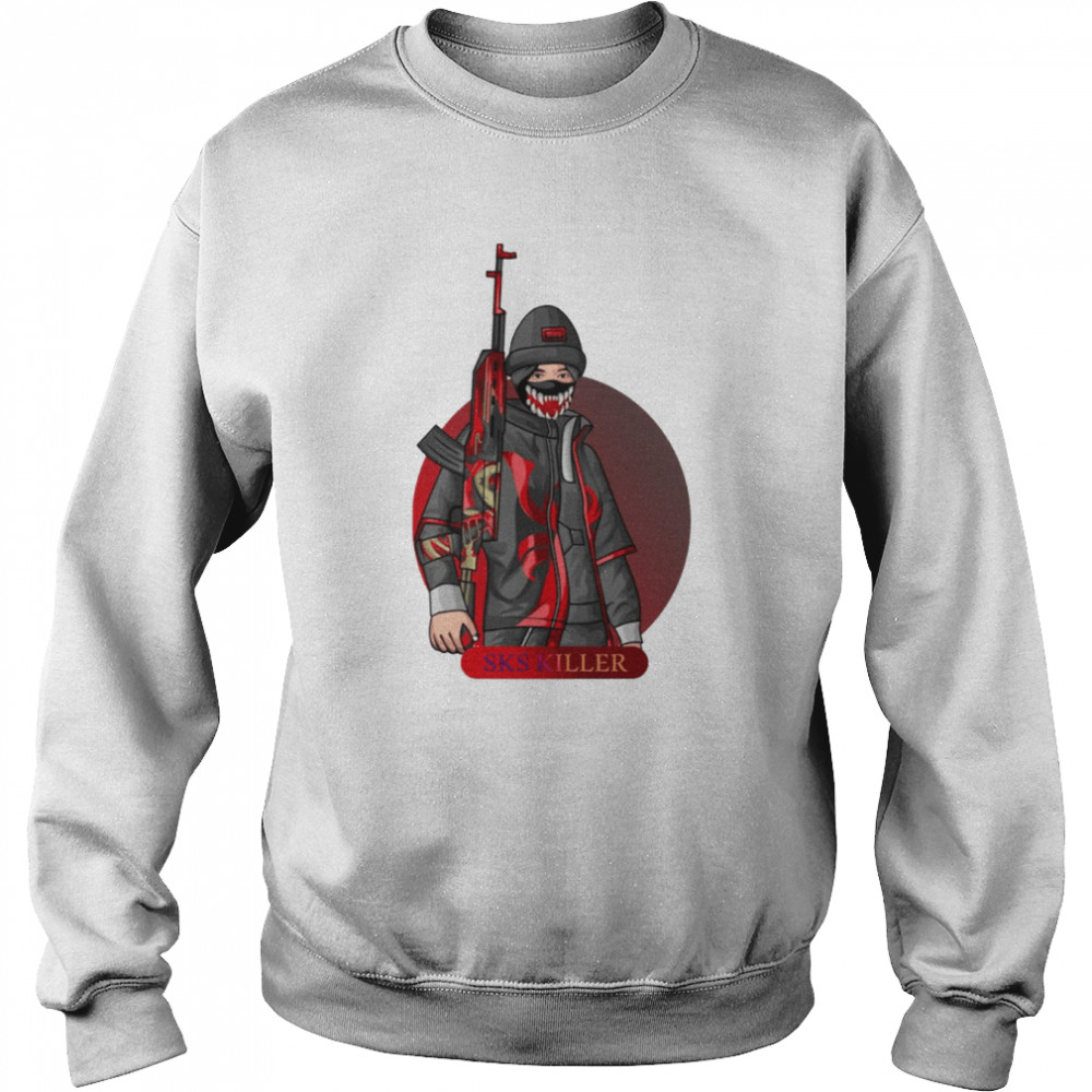 Sks Killer Pubg Mobile shirt Unisex Sweatshirt