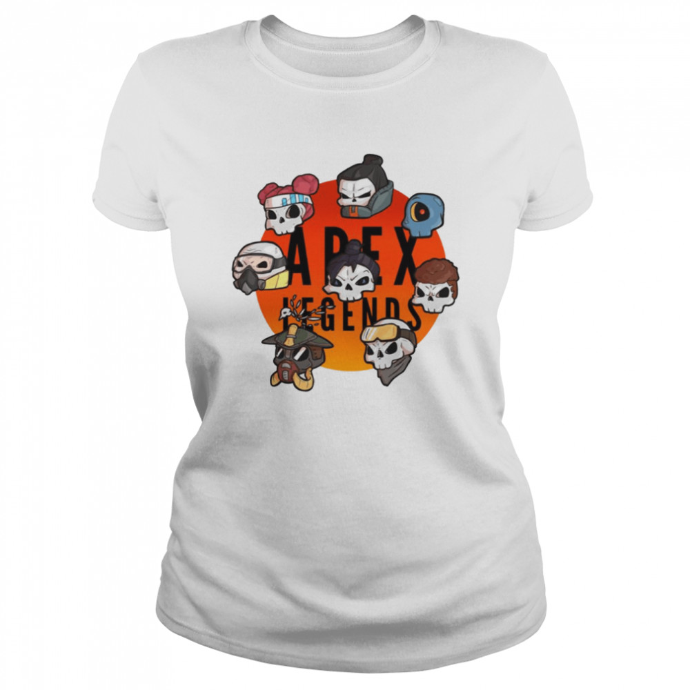 Skull Legends Apex Legends shirt Classic Women's T-shirt