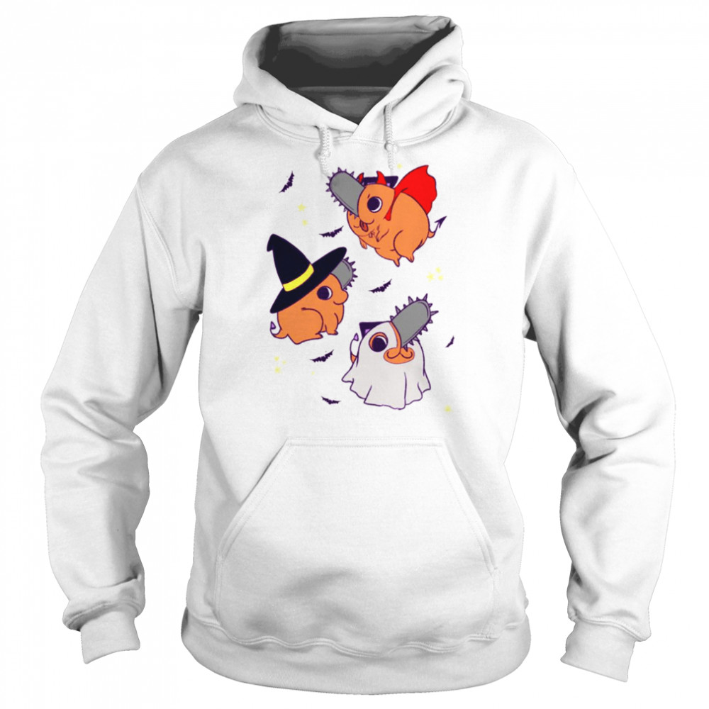 The Witch Pochita Chainsaw Man shirt Unisex Hoodie