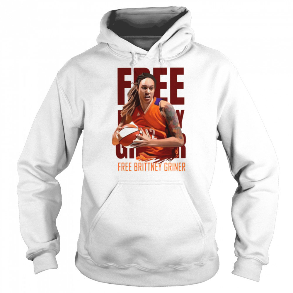 Trending Wnba Free Brittney Griner Basketball shirt Unisex Hoodie