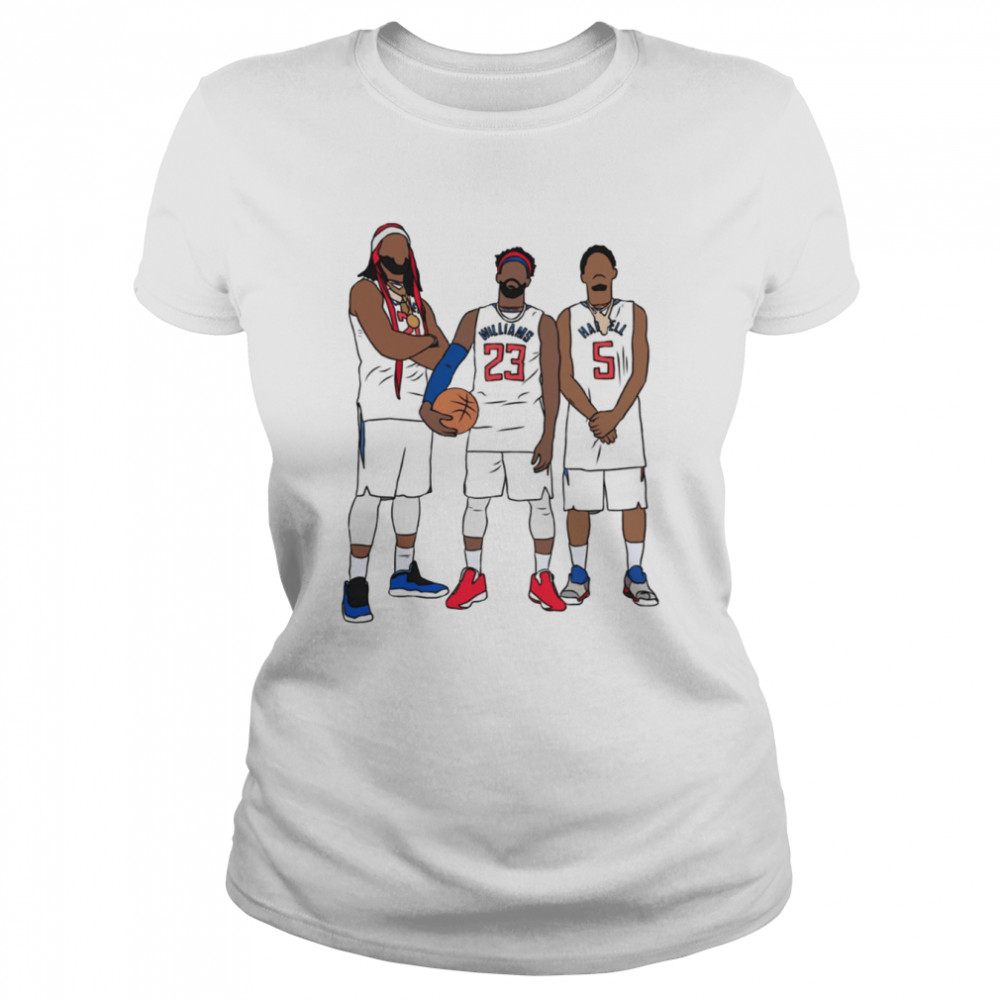 Trez Pat Bev & Lou Will Basketball shirt Classic Women's T-shirt