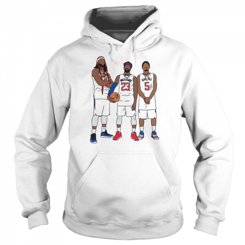 Trez Pat Bev & Lou Will Basketball shirt Unisex Hoodie