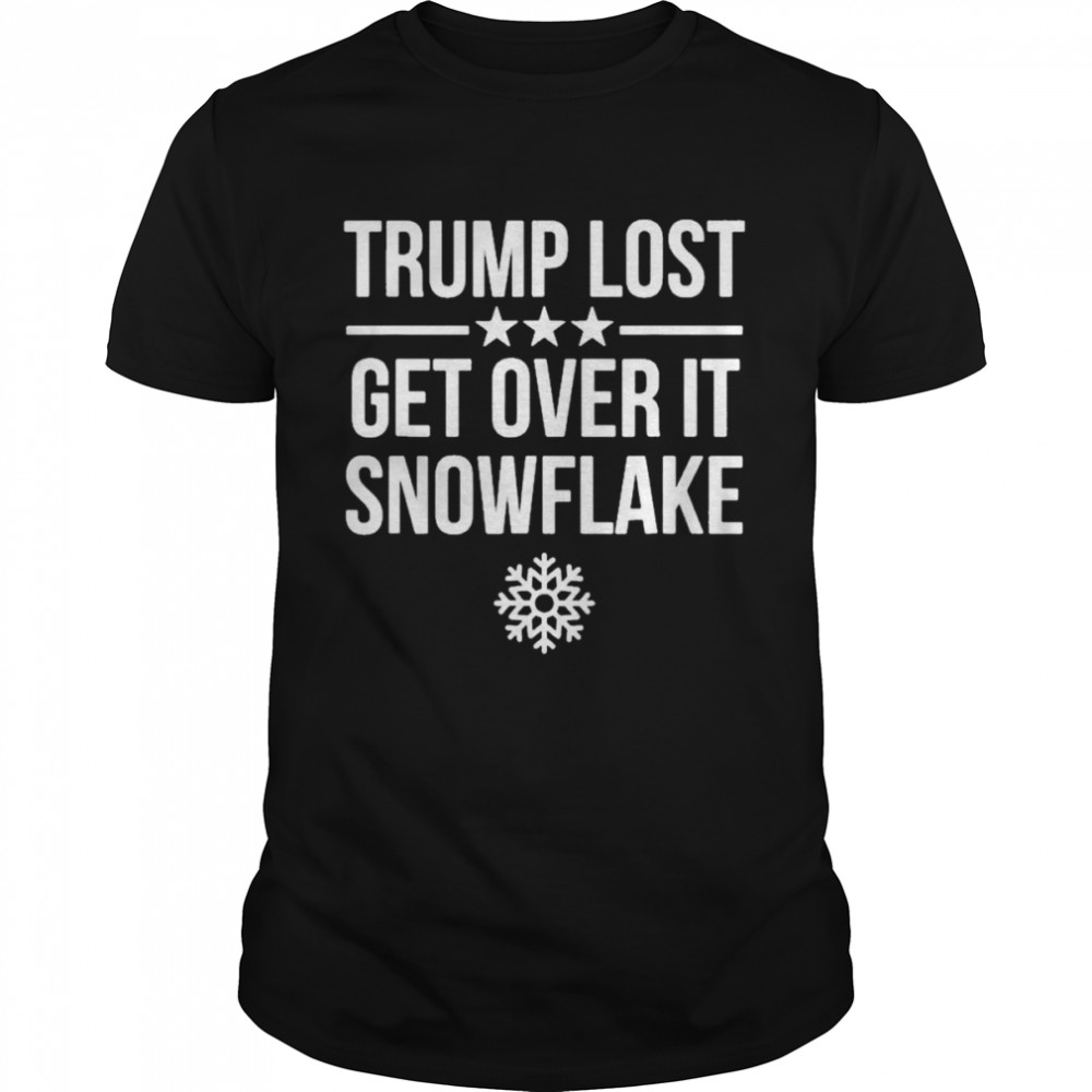 Trump lost get over it snowflake 2022 T-shirt Classic Men's T-shirt