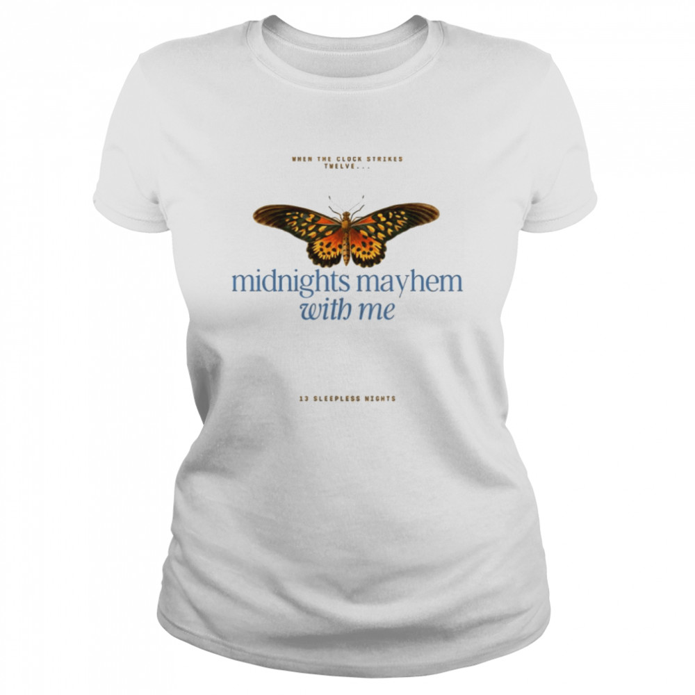 When The Clock Midnights Ts Taylor Swft shirt Classic Women's T-shirt