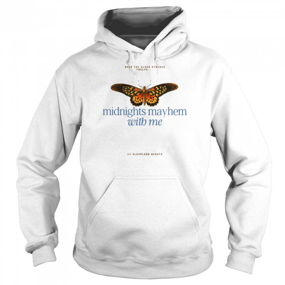 When The Clock Midnights Ts Taylor Swft shirt Unisex Hoodie