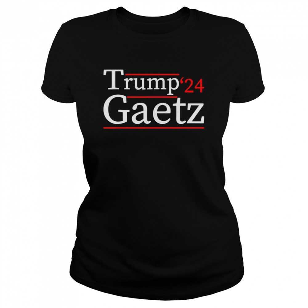 Awesome trump Gaetz 2024 shirt Classic Women's T-shirt