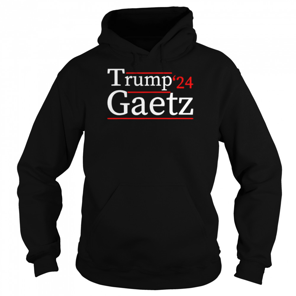 Awesome trump Gaetz 2024 shirt Unisex Hoodie