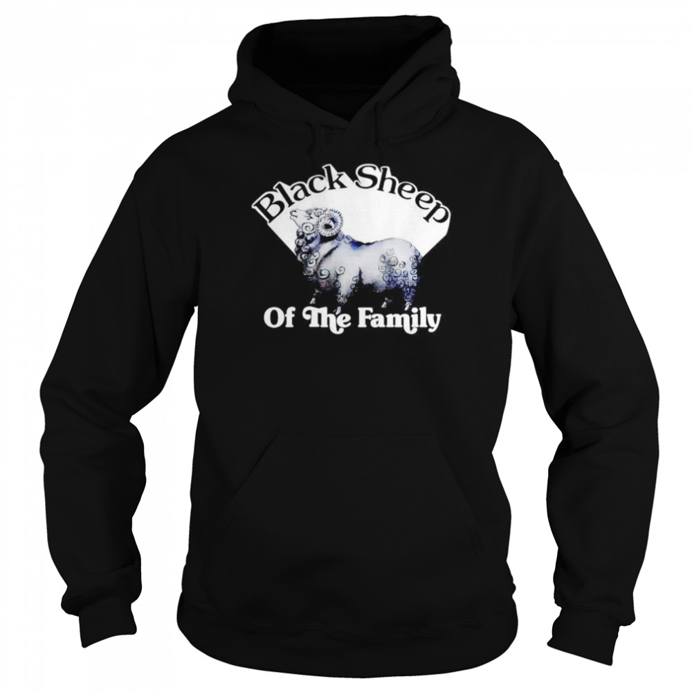 Black sheep of the family shirt Unisex Hoodie