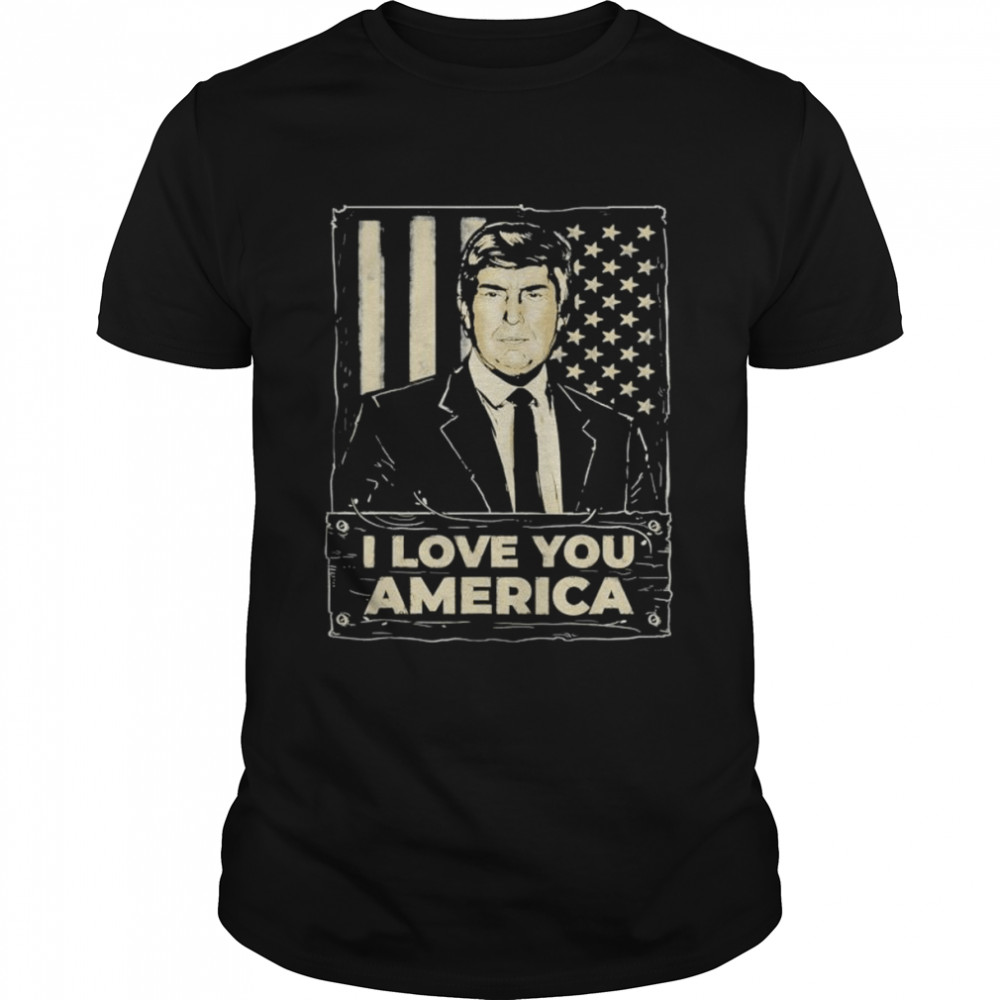 Donald Trump – I Love You America T- Classic Men's T-shirt