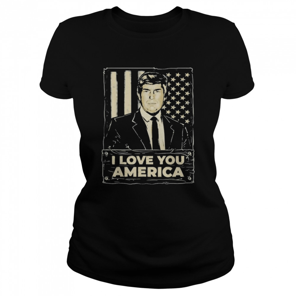 Donald Trump – I Love You America T- Classic Women's T-shirt