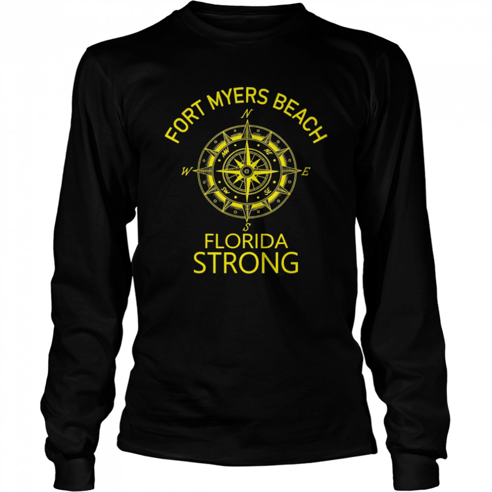 Fort Myers Beach Florida Strong Long Sleeved T-shirt