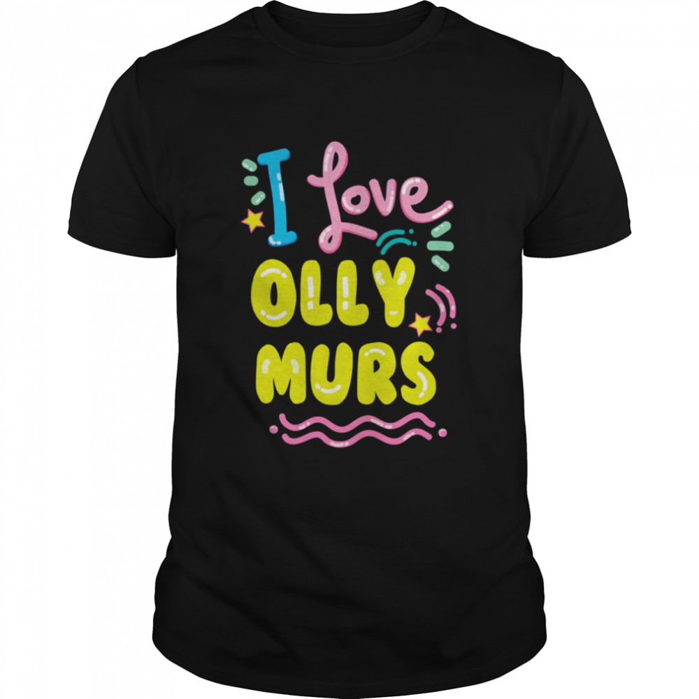 I Love Olly Murs shirt Classic Men's T-shirt