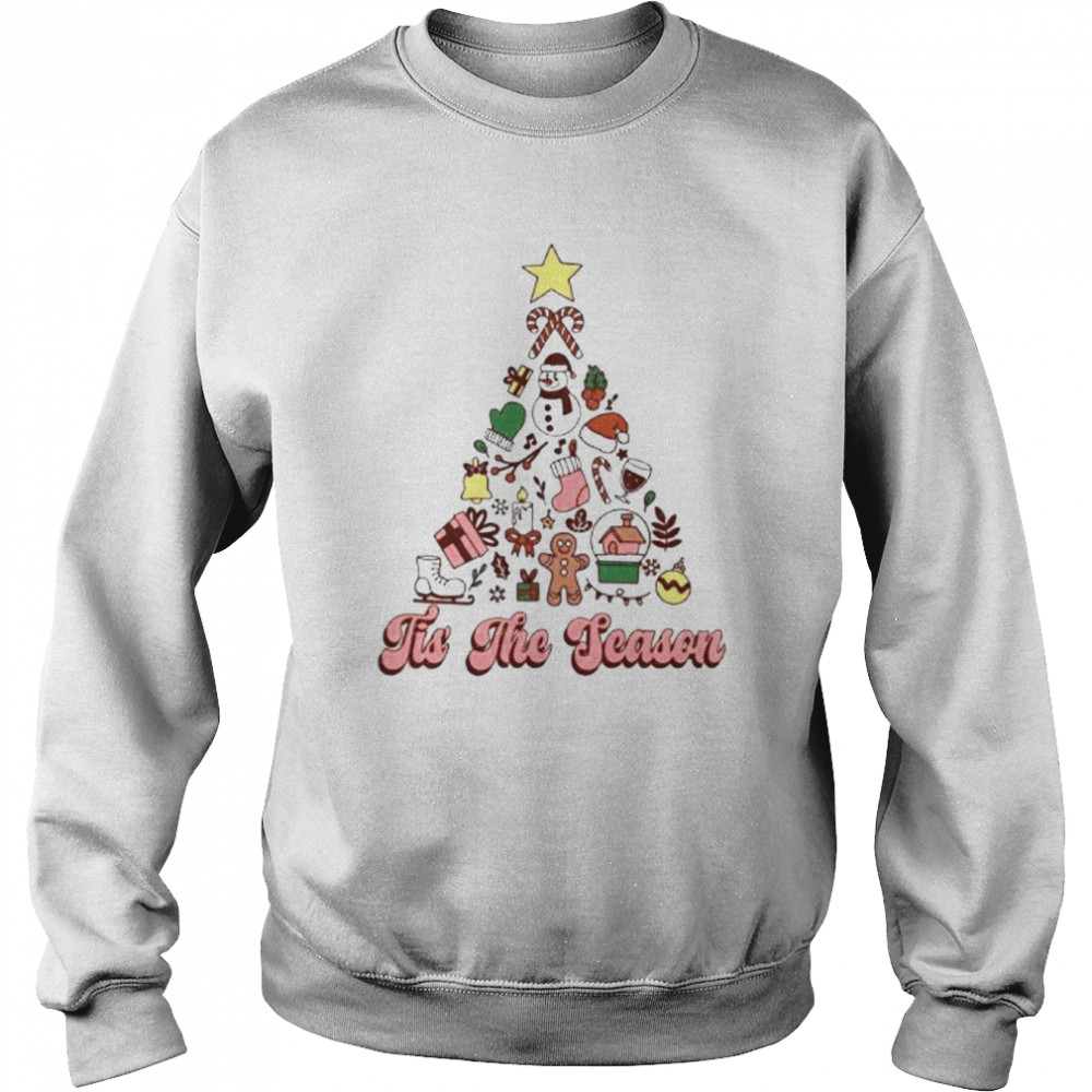 Tis The Season Christmas Comfort Colors Unisex Sweatshirt