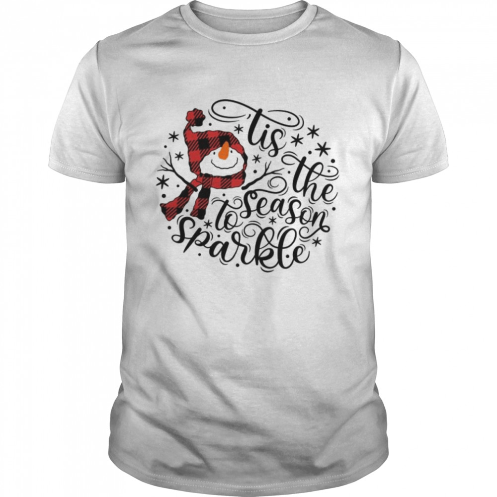 Tis The Season To Sparkle Xmas shirt Classic Men's T-shirt