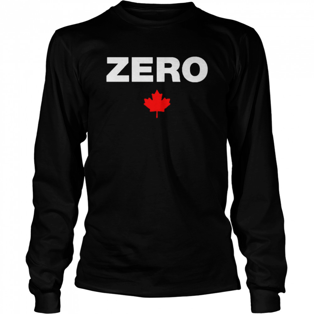 Zero Maple Leaf Long Sleeved T-shirt