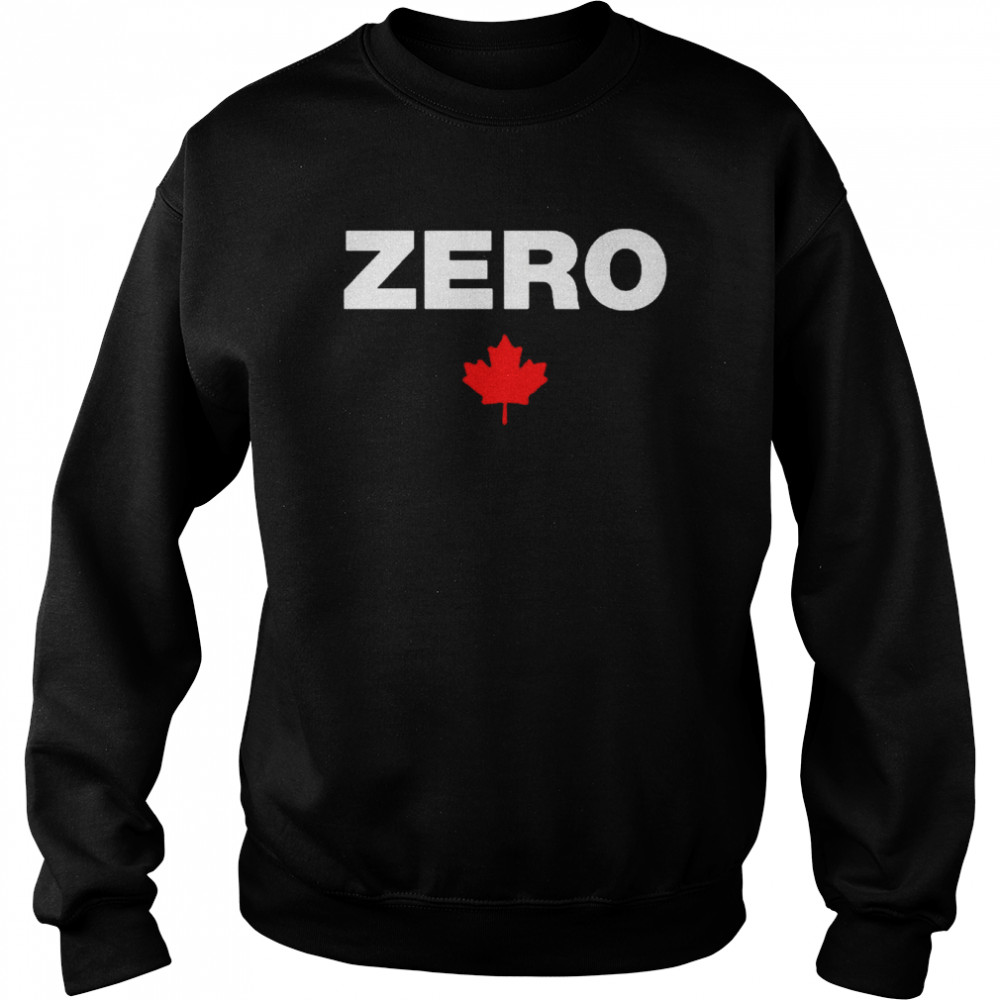 Zero Maple Leaf Unisex Sweatshirt