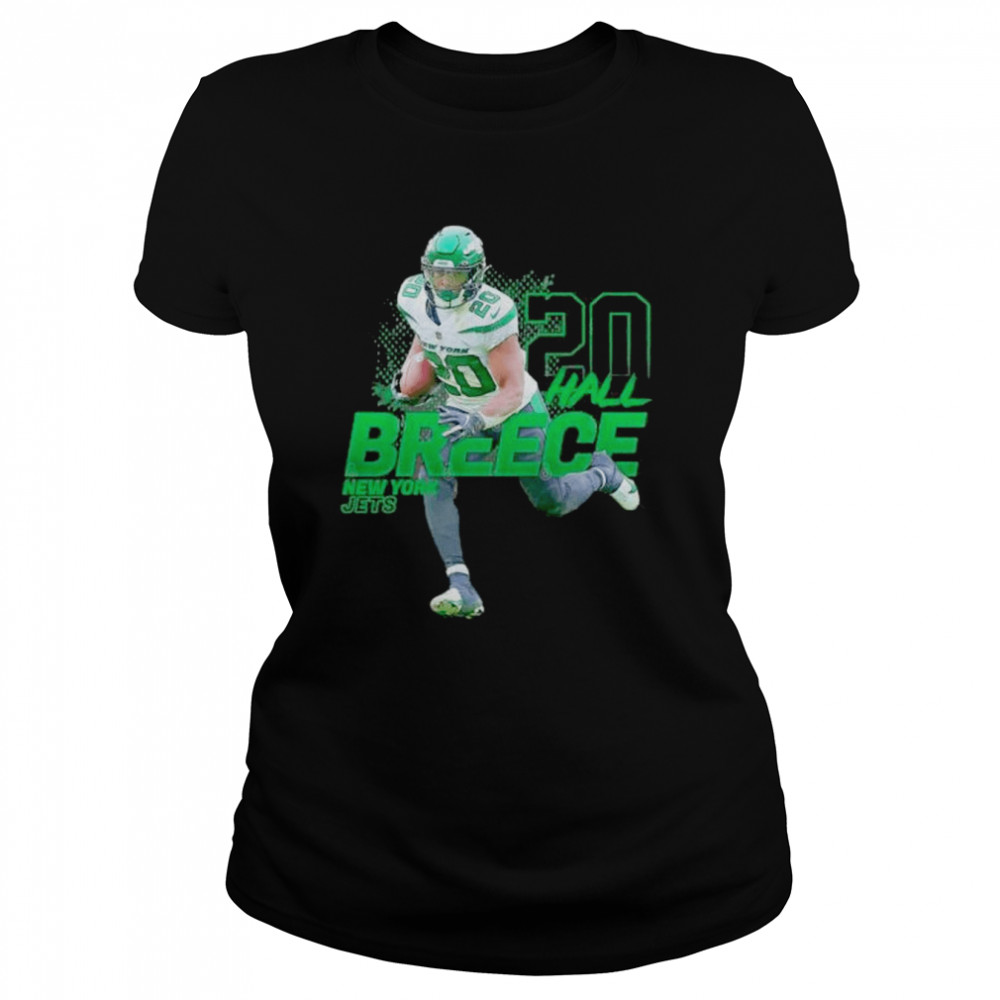 Breece Hall 20 New York Jets player football poster shirt, hoodie, sweater,  long sleeve and tank top