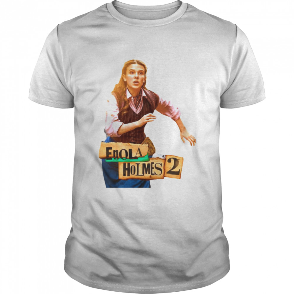 Millie In Enola Holmes 2 shirt
