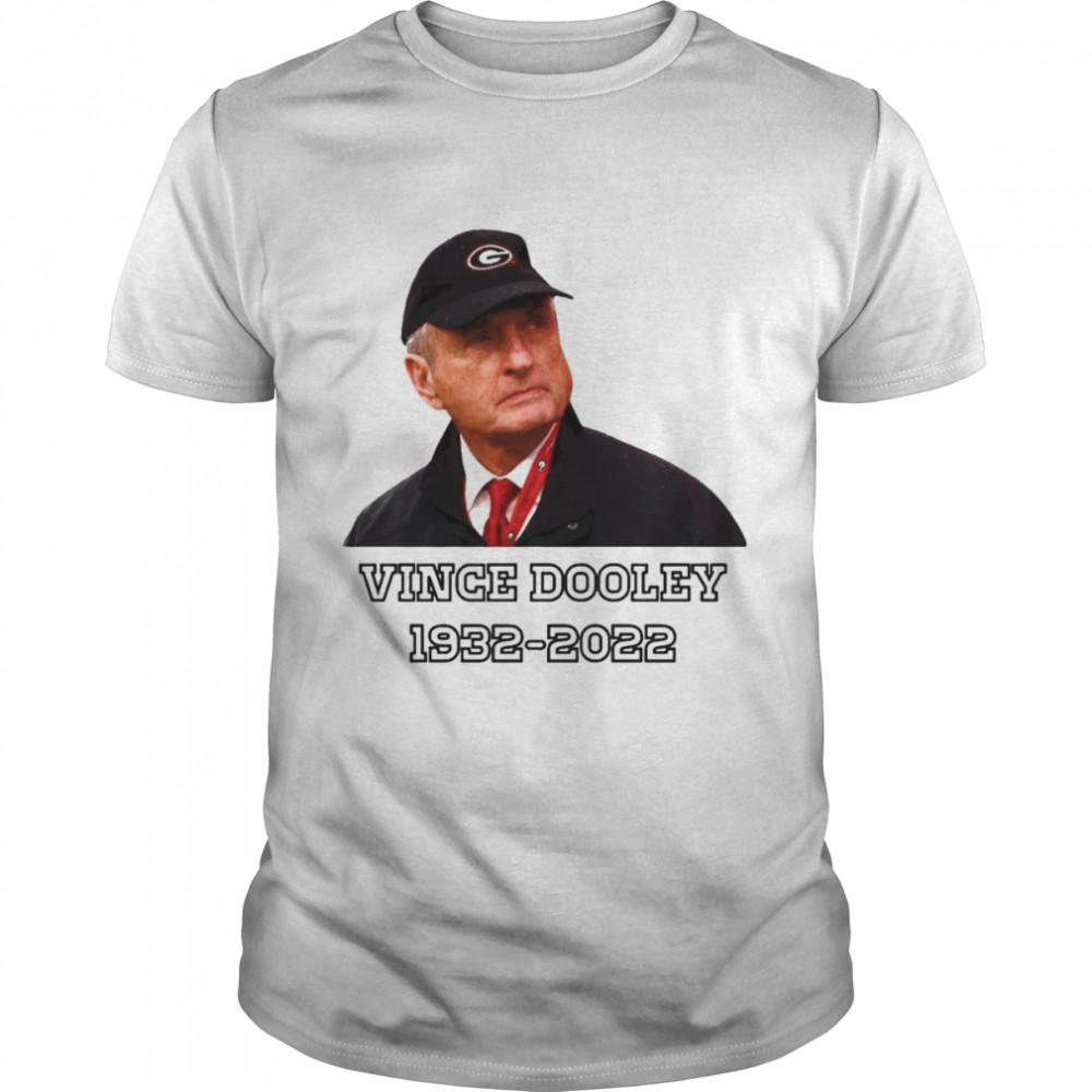 Rip Vince Dooley Georgia 1932 2022 Football coach t-shirt - T Shirt Classic
